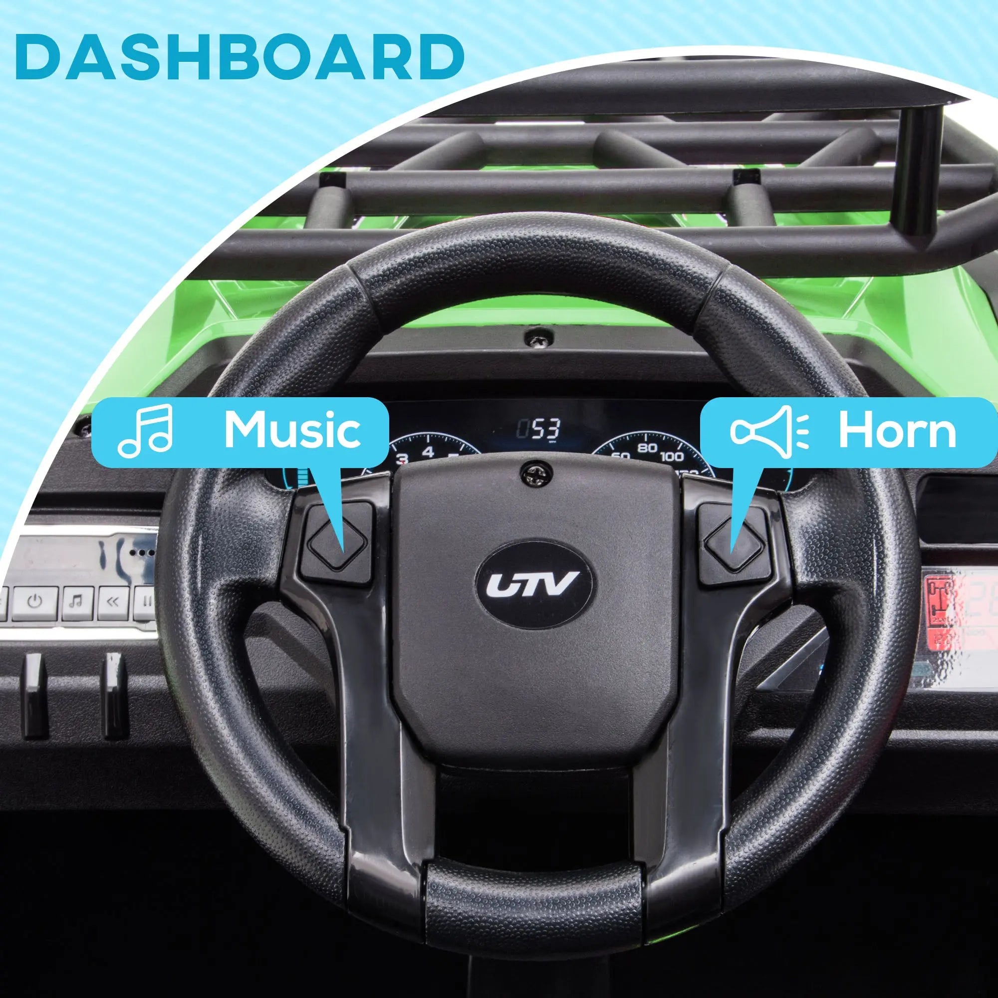 12V Kids UTV with Music