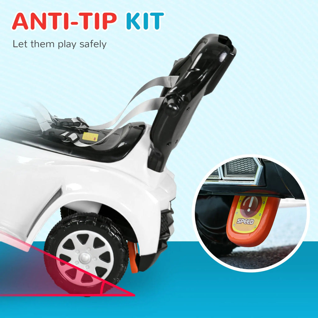1 Push Car Sliding Car with Removable Handle