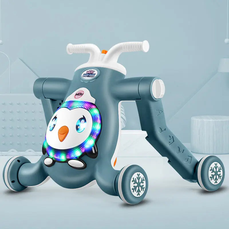 Anti-rollover anti-o-leg toy car