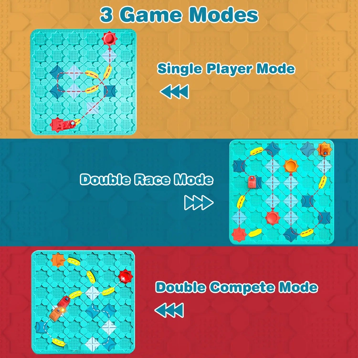 1Pc Kids Logical Road Builder Toy Brain Teasers Puzzles Montessori Toys Preschool Educational Learning Toys Puzzle STEM Board Game For 3 To 8 Years Old Boys Girls Birthday Gift