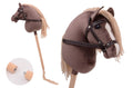 Holly Hobby Horse koń DELUXE na kiju 80cm braun