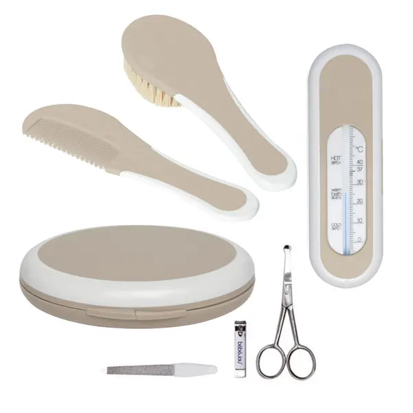 bébé-jou Zestaw prezentowy do pielęgnacji Taupe 424505