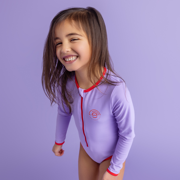 The Swim Essentials Strój k?
pielowy jednoczęściowy Purple Red 146/152 2023SE1180