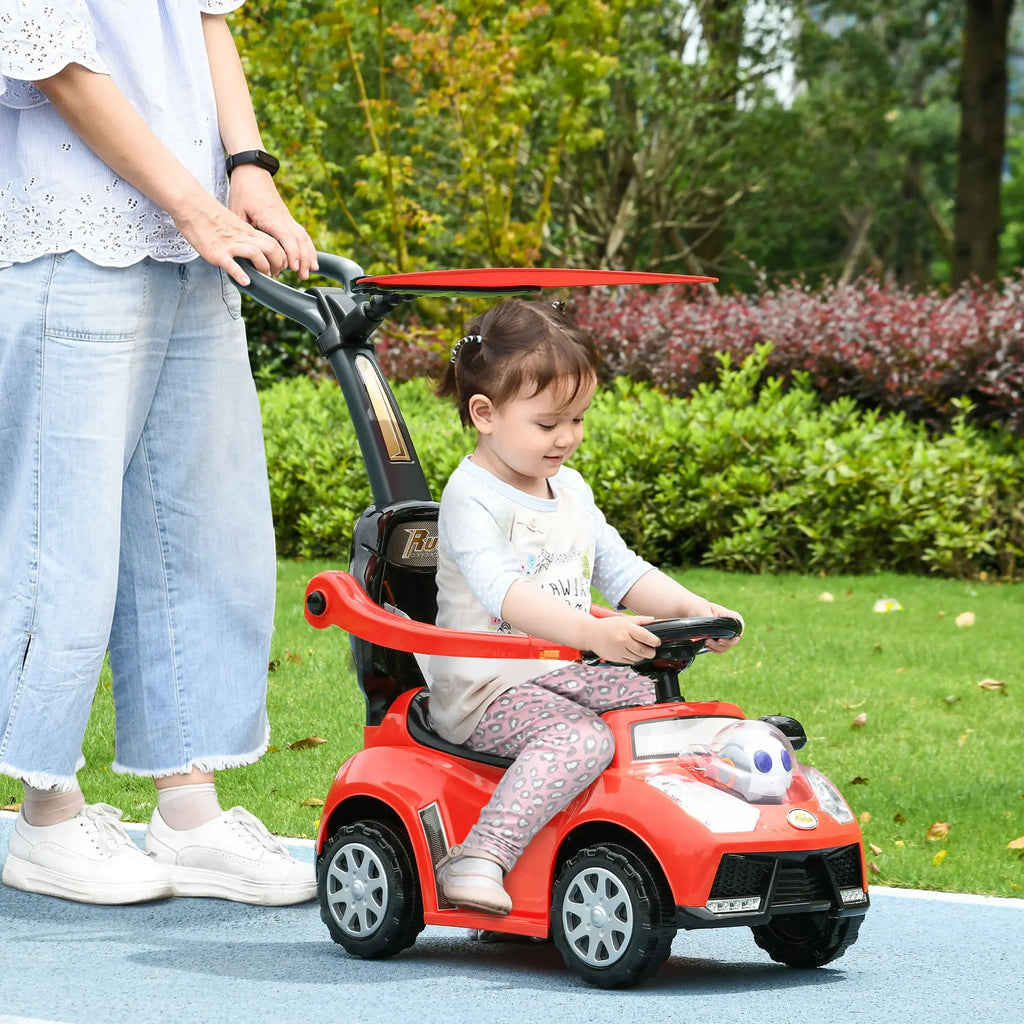 1 Push Car Sliding Car with Removable Handle