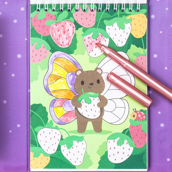 Tiger Tribe Zestaw Błyszcz?
cych Kolorowanek – Kraina Wróżek