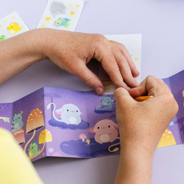 Tiger Tribe Zestaw z Foli?
 Transferow?
 - Zaczarowane Stworzenia