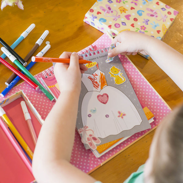 Tiger Tribe Zestaw Kolorowanek - Balet