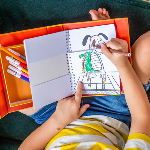 Tiger Tribe Zestaw Kolorowanek - Zwierzaki