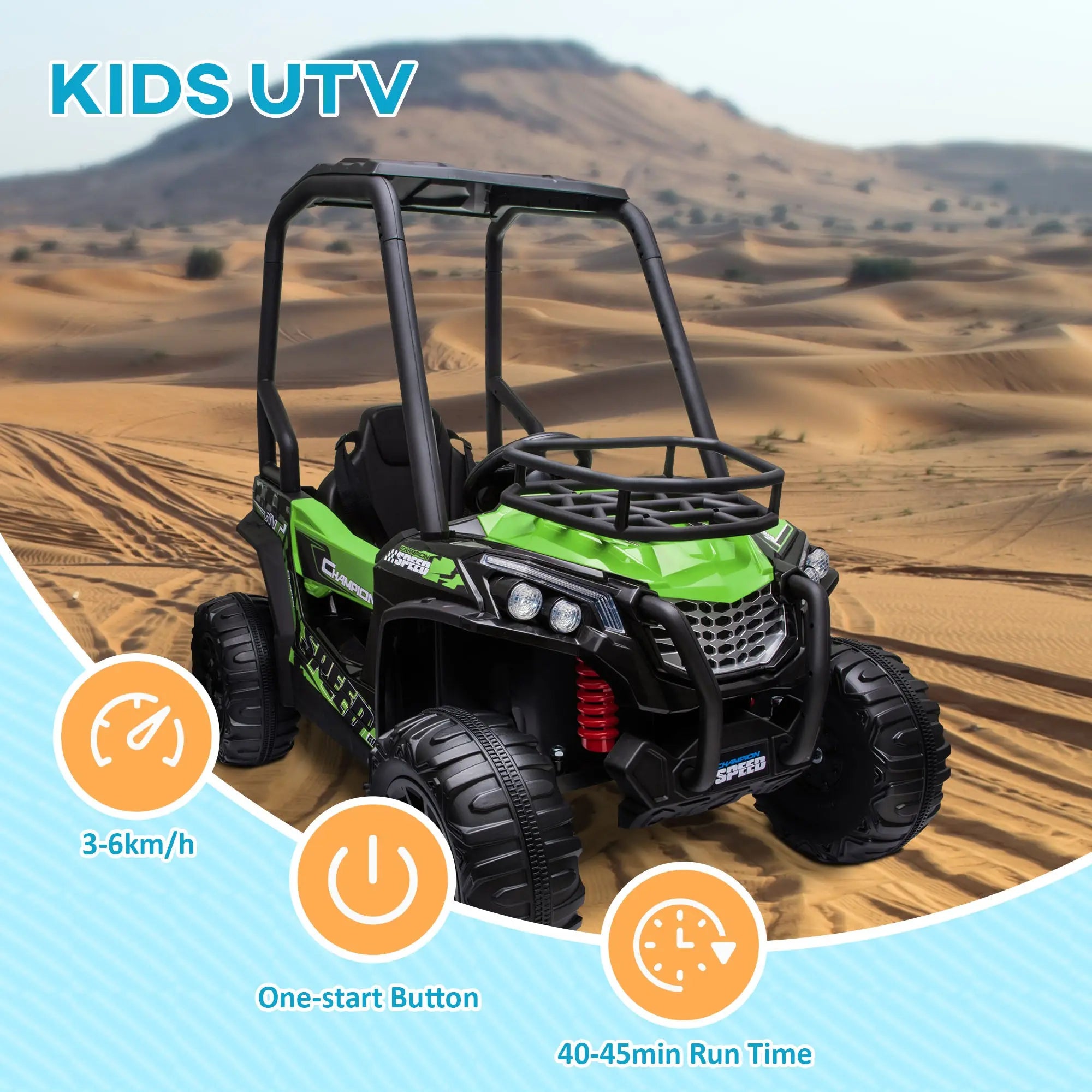 12V Kids UTV with Music