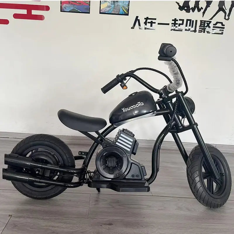 18V Kids 3 Speed Electric Bike & Electric Motorcycle - Lightweight Steel Frame Electric Motorcycle For Kids Over 3 Years Old