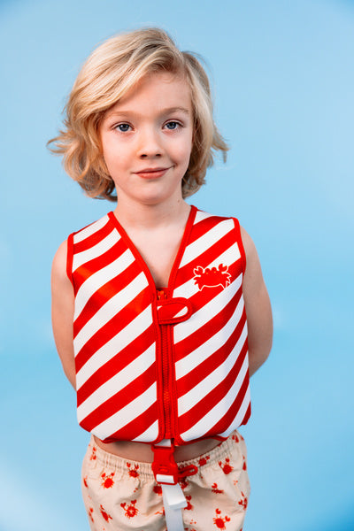 The Swim Essentials Kamizelka do nauki pływania dla dzieci 18-30 kg Oh Crab