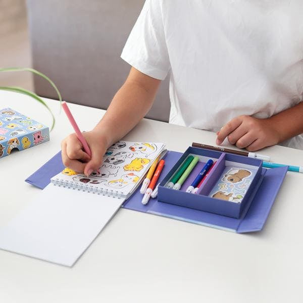 Tiger Tribe Zestaw Kolorowanek - Małe Zwierz?
tka