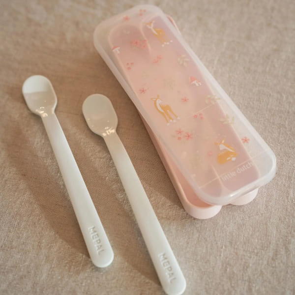 Mepal & Little Dutch Zestaw łyżeczek do karmienia 2 szt. Fairy Garden