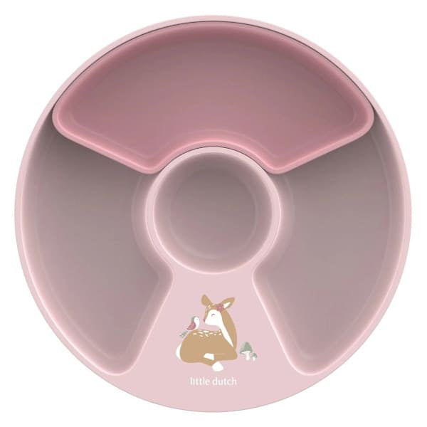 Mepal & Little Dutch Talerzyk dziecięcy dzielony Fairy Garden