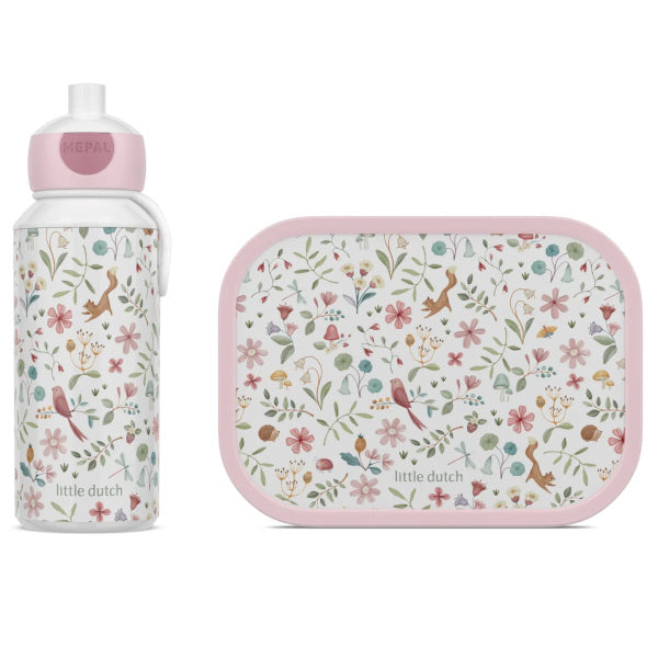 Mepal & Little Dutch Zestaw lunchbox i bidon Fairy Wonders