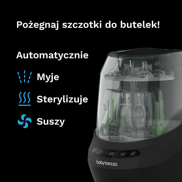 Baby Brezza Bottle Washer Pro Black
