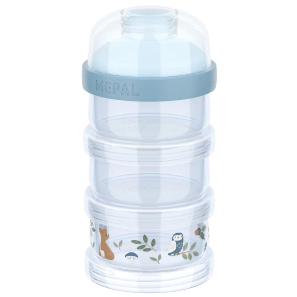 Mepal & Little Dutch Pojemnik na mleko w proszku 3szt. Forest Friends