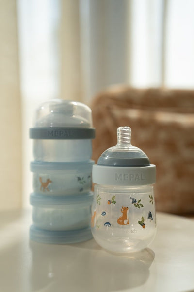 Mepal & Little Dutch Pojemnik na mleko w proszku 3szt. Forest Friends