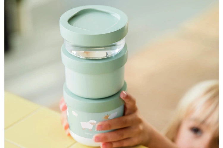 Mepal & Little Dutch Zestaw pojemników na przek?
ski 3szt. Little Farm