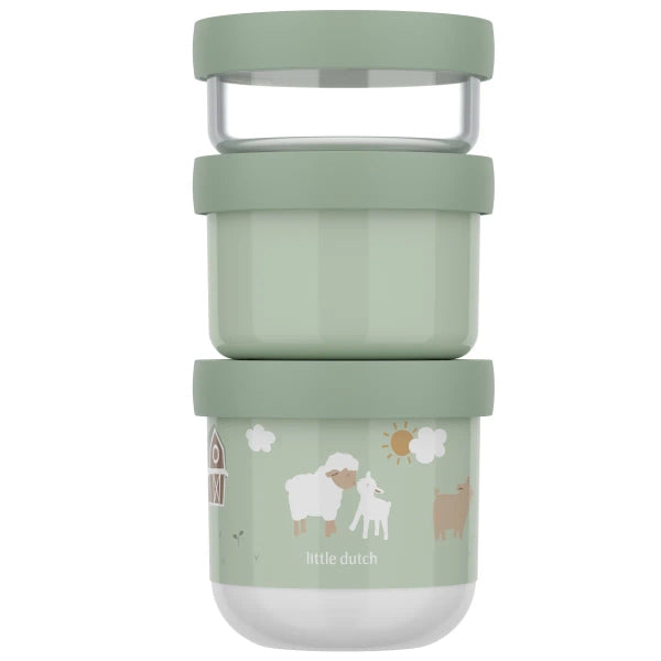 Mepal & Little Dutch Zestaw pojemników na przek?
ski 3szt. Little Farm