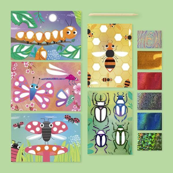 Tiger Tribe Zestaw Artystyczny z Foli?
 - Radosne Robaczki