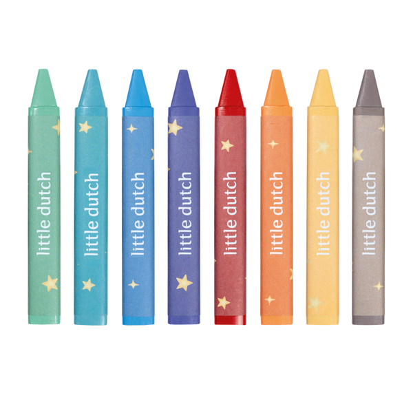 Little Dutch Kredki woskowe Jim & Friends