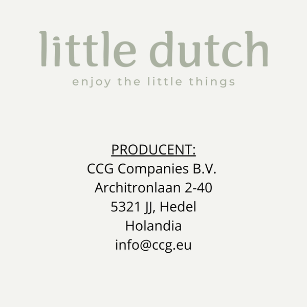 Little Dutch Drewniane, grube kredki  Rosa & Friends
