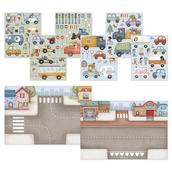 Little Dutch Ksi?
żeczka z naklejkami Jim na ulicy