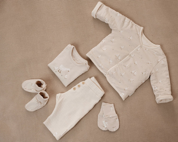 Little Dutch Rękawiczki niedrapki Little Goose