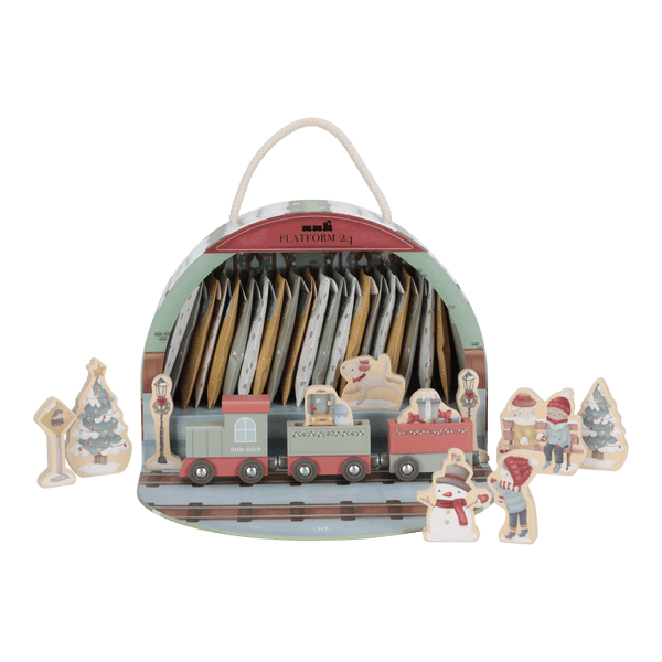 Little Dutch Kalendarz adwentowy w walizeczce FSC X-MAS