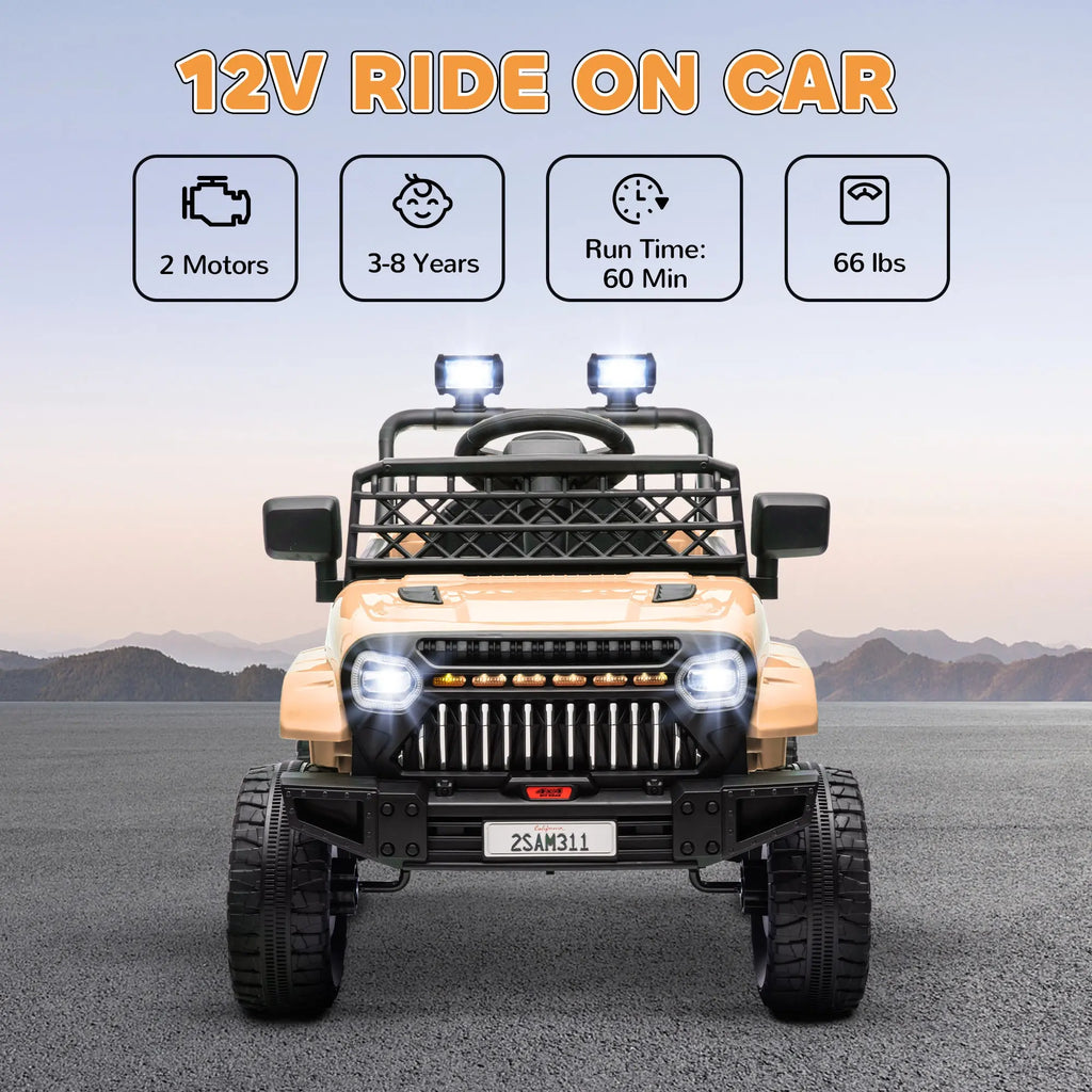 12V Battery Powered Ride On Truck