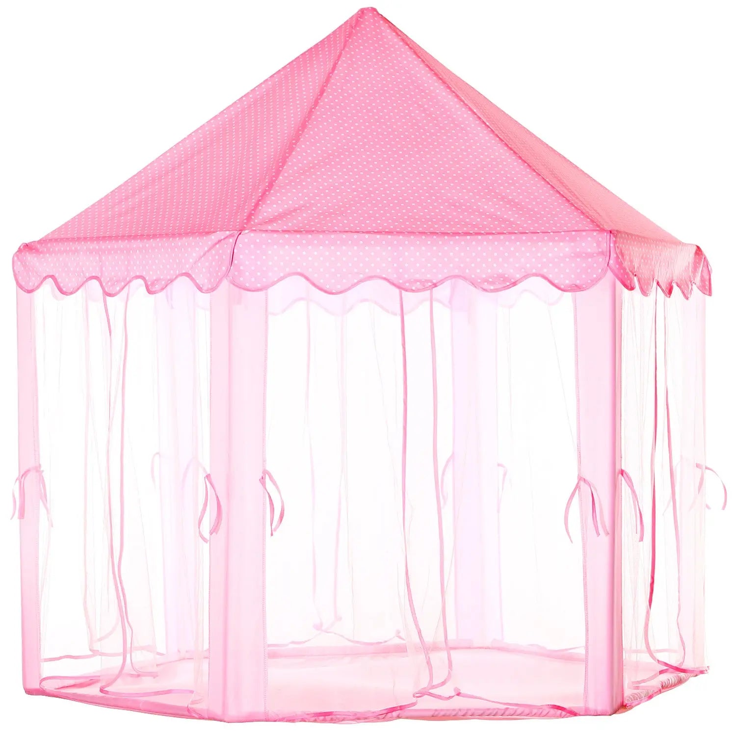 1Pc Kids Play Tents Princess For Girls Princess Castle Children Playhouse Indoor Outdoor Use With Carry Case