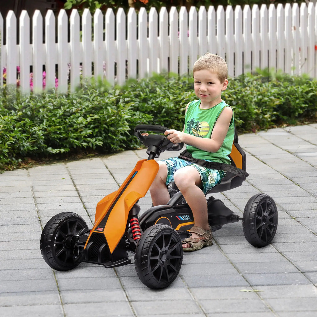 12V Electric Go Kart for Kids w/ Adjustable Speed