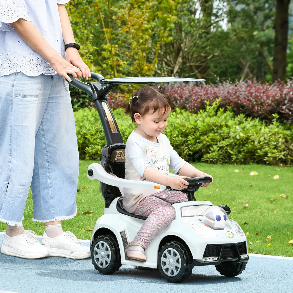 1 Push Car Sliding Car with Removable Handle