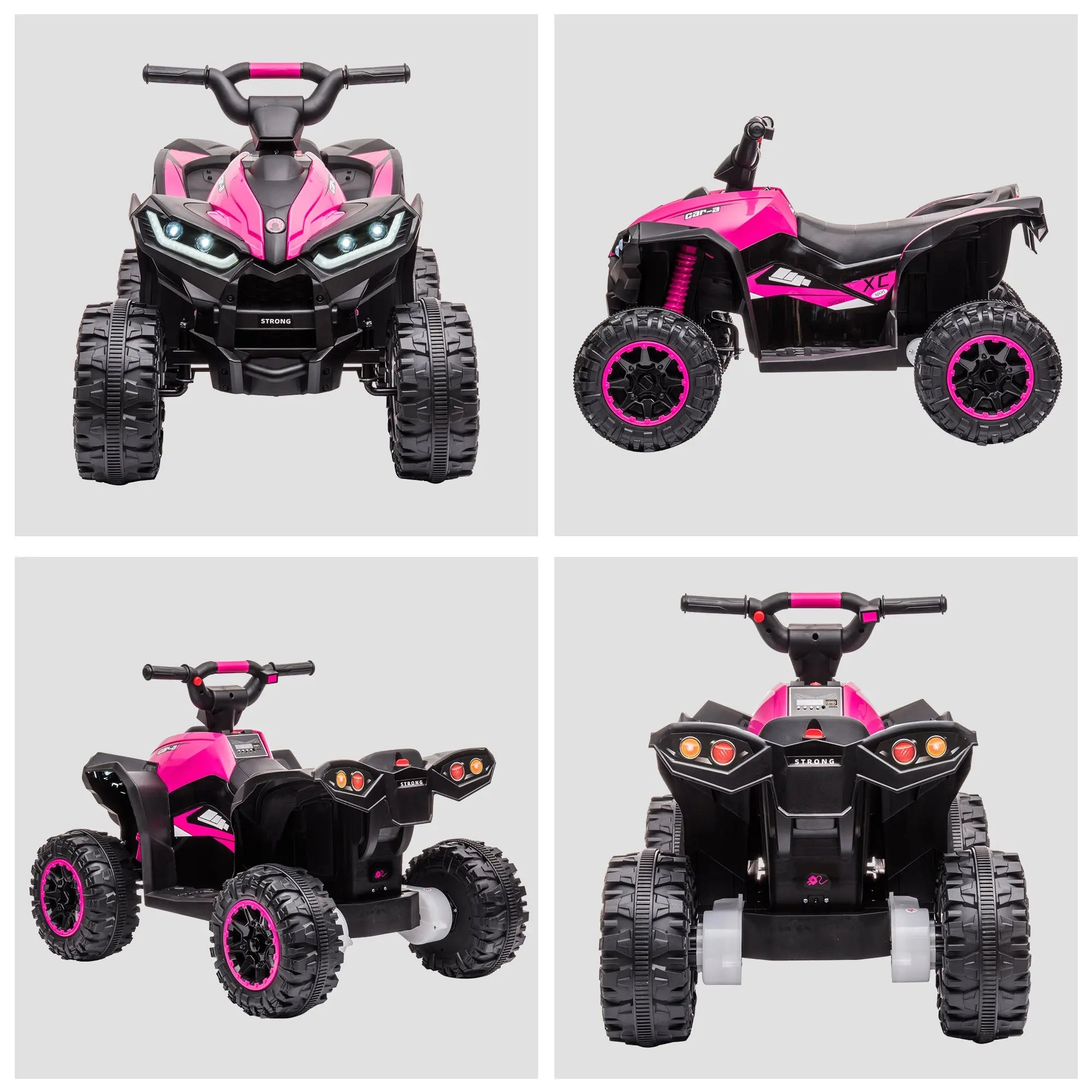 12V Kids ATV Quad Car with Forward & Backward Function