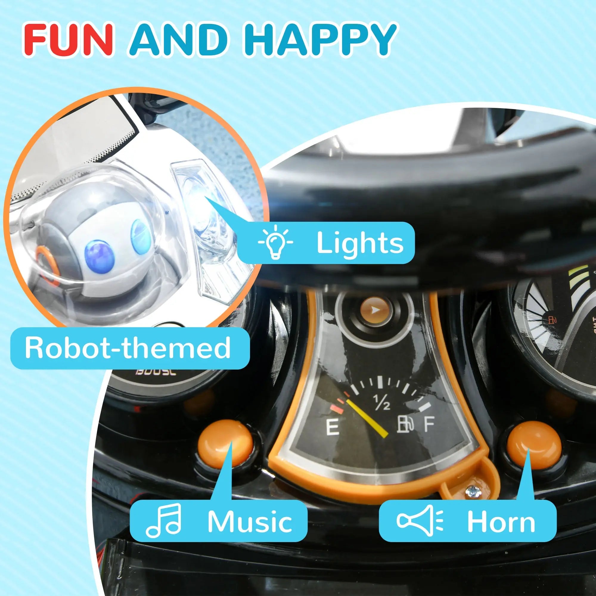 1 Push Car Sliding Car with Removable Handle