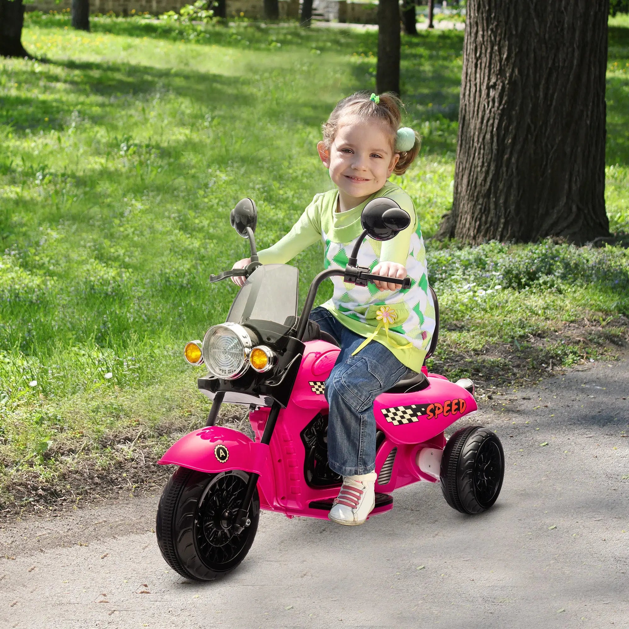 6V 3 Wheel Electric Motorcycle for Kids