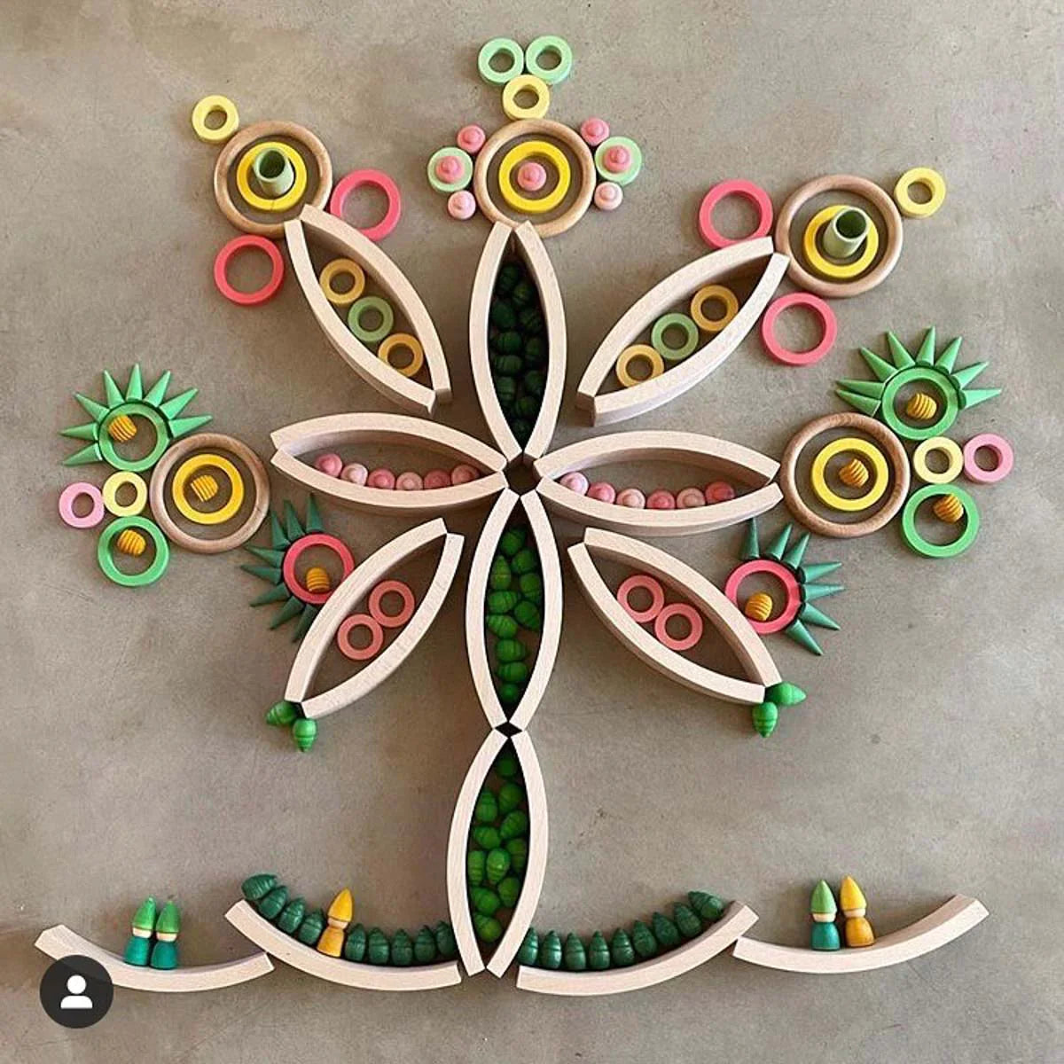 MINI Wooden Arch Blocks