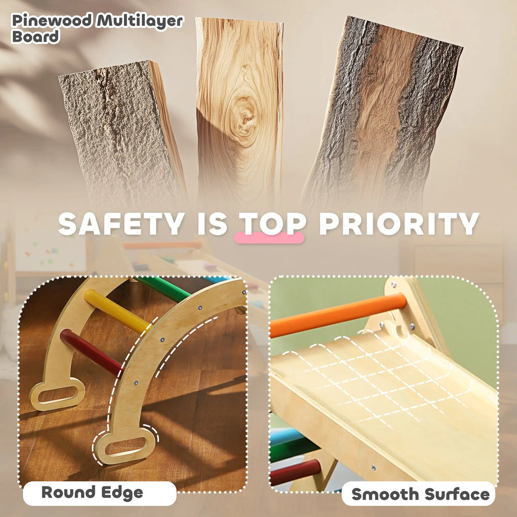 1 Pikler Triangle Set for 18-48 months