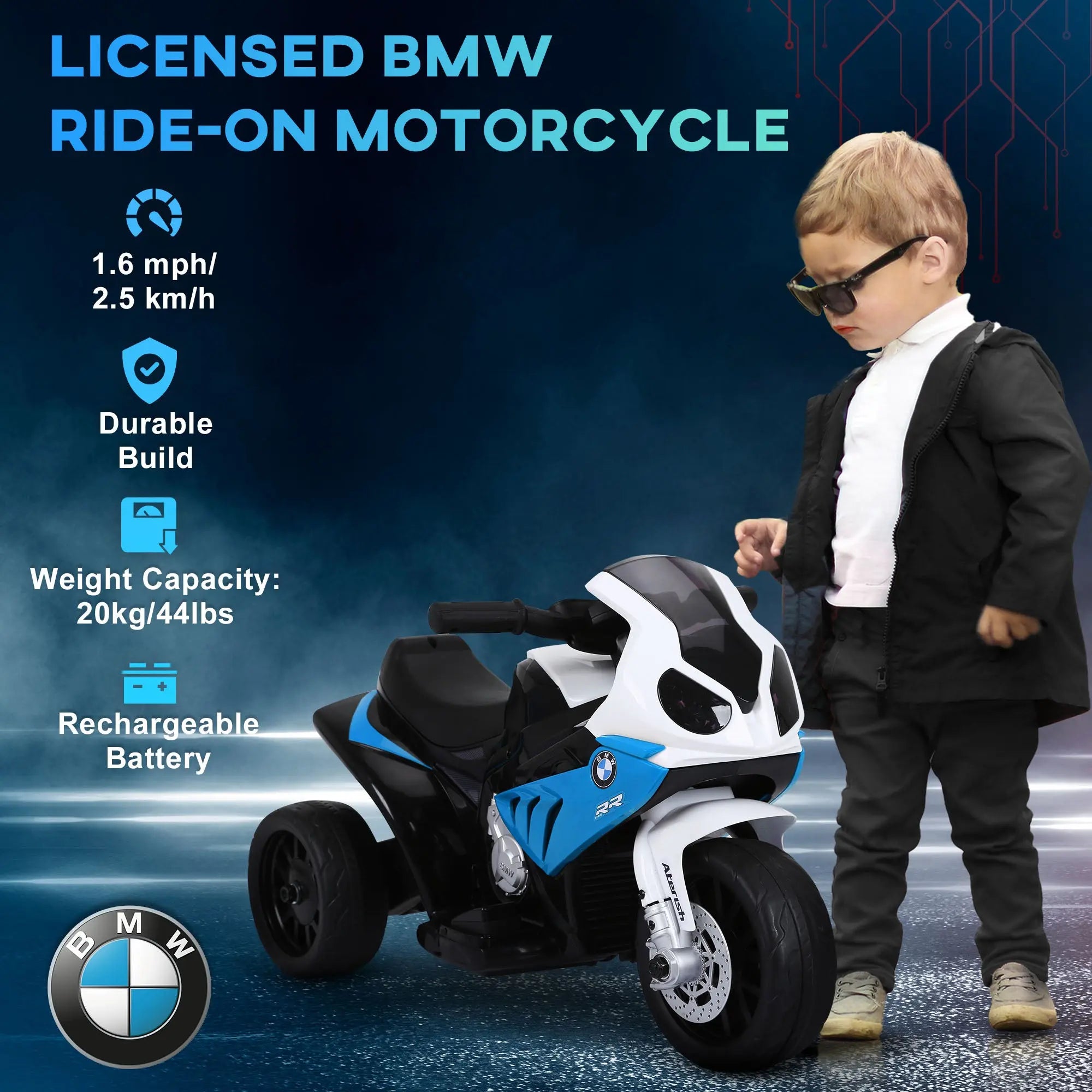6V Kids Motorcycle Toddler Ride-on Toy