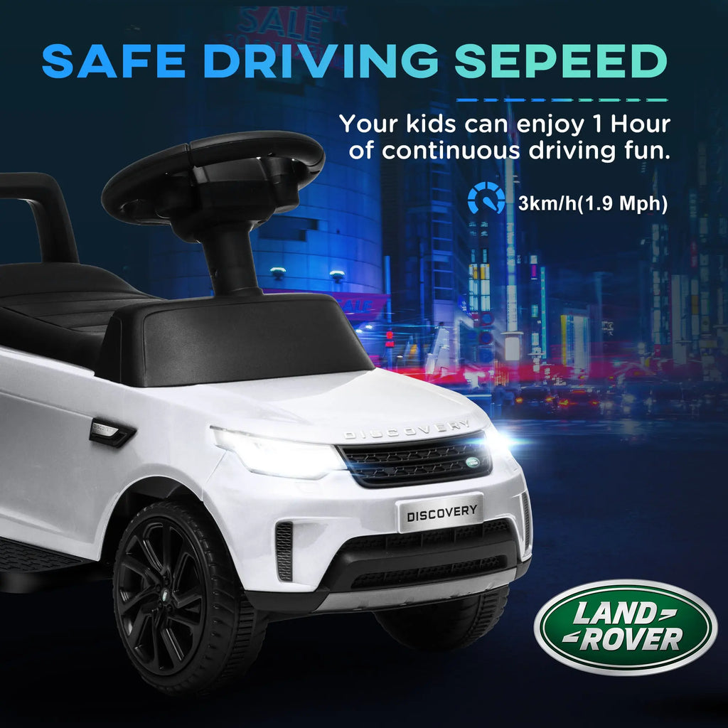 1 Land Rover Licensed 6V Ride on Car Sliding Car Battery Powered Electric Car w/ Headlights Music Horn