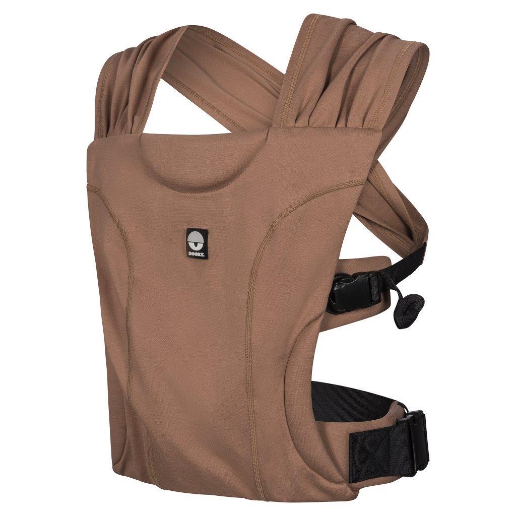 Nosidełko hybrydowe BE ONE mocha Dooky dla dzieci - SMYKI - SENSORYKI