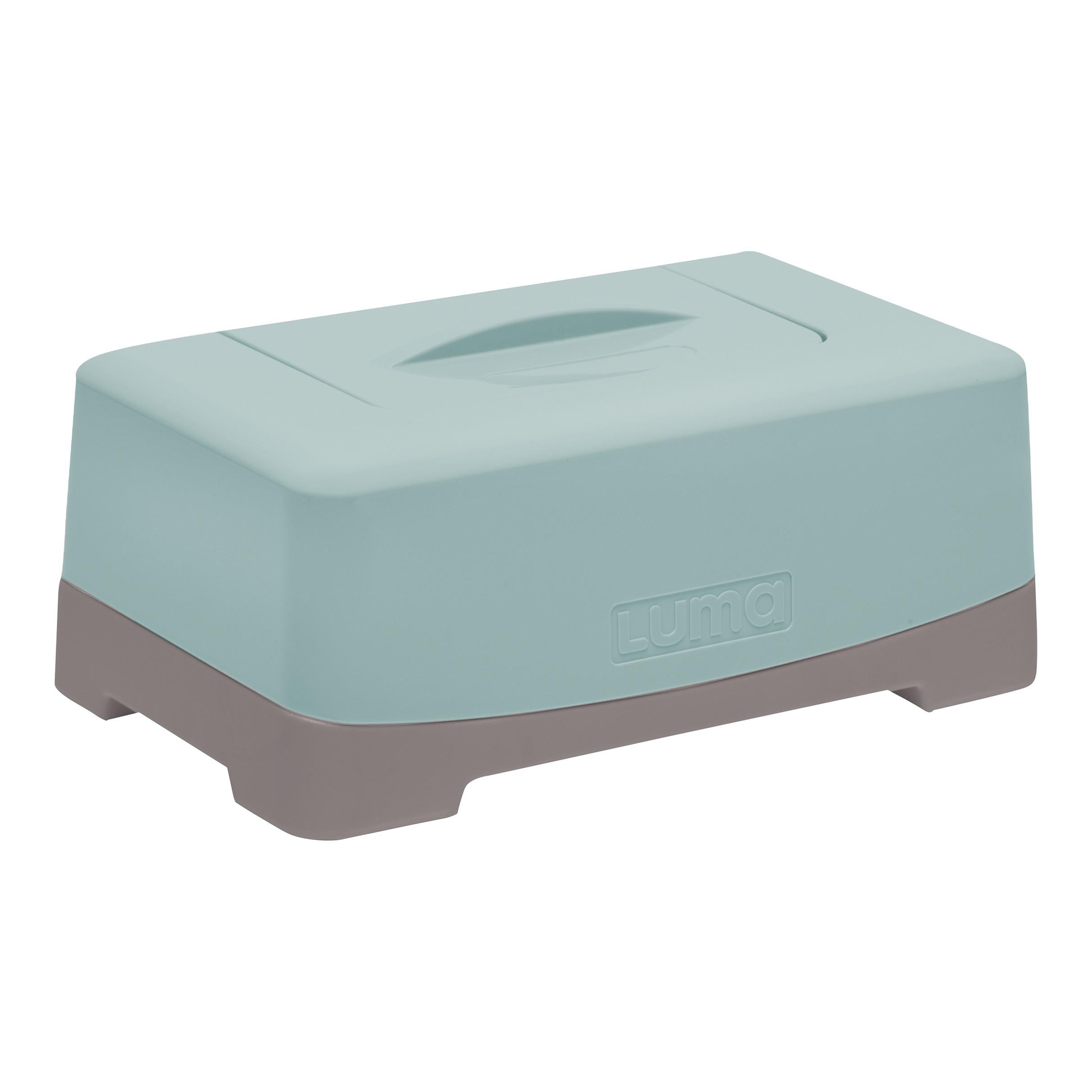 Pudełko pojemnik na chusteczki LUMA Ice Blue - SMYKI - SENSORYKI