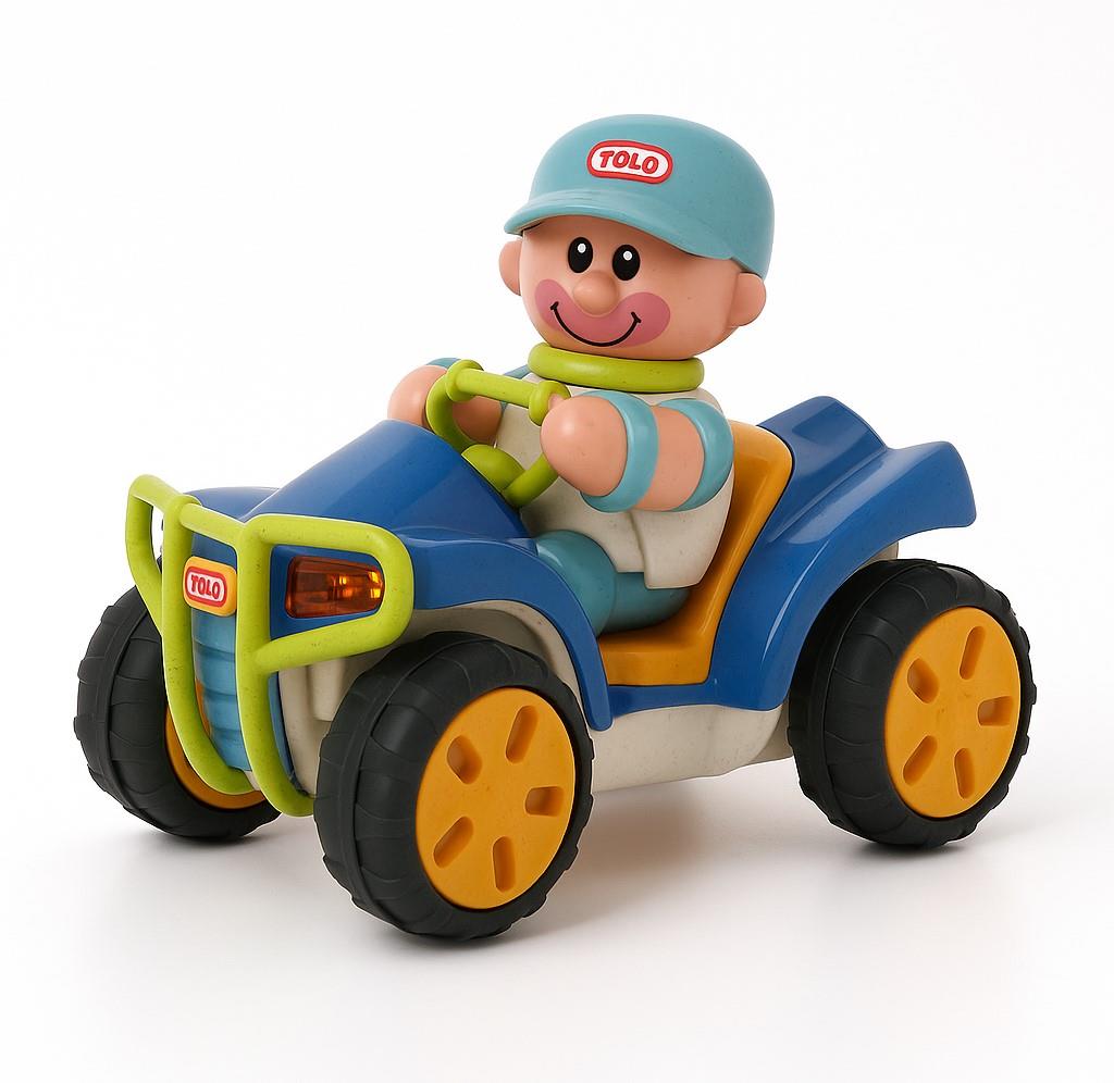 Quad z chłopcem TOLO BIO First Friends 3 lata+ - SMYKI - SENSORYKI